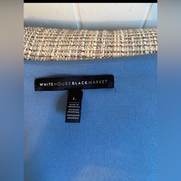 White House Black Market Top Size L EUC - Picture 2 of 2